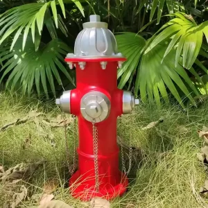 Garden Fire Hydrant Ornaments Snail Flowers Plants New Garden Decor Creative Puppy Toys Fire Hydrant