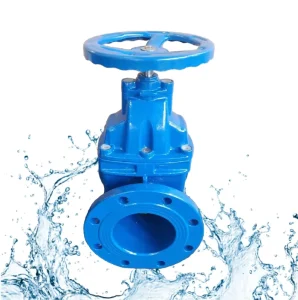 Gate Valve Cast Iron Grooved NRS Soft Resilient Seal DN80 400 Class 150 AWWA C509 Quick Manual for Fire