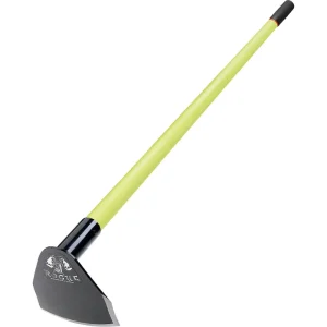 Glass Fiber Handle Fireproof Hoe Wildland Forest Fire Fighting Hoe Fire Break Making Tool Firefighter Emergency Rescue
