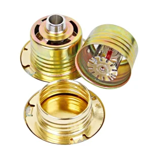 Global Standard DN15 DN20 Flexible Concealed Sprinkler Fire Protection Equipment 68 93 Temperature Range Durable