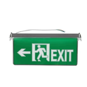 Green Lighting LED Emergency EXIT Sign for Emergency Escape Illuminated Exit Signs Indoor
