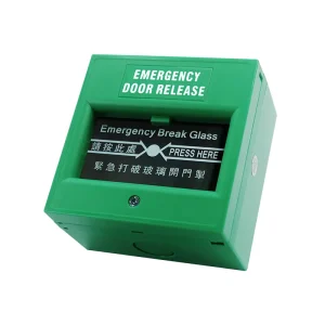 Green Red Panic Emergency Door Release Glass Break Button Fire Alarm Switch Break Glass Exit Release Switch for Access Control