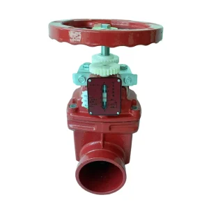 Grooved Firefighting Signal Gate Valve for Fire Protection Systems and Sprinkler Equipment Accessories