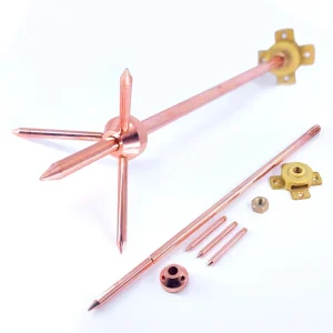 Ground Rod Lightning Rod for Lightning Protection System Electrical Equipment Supplies Thunder Arrester Earth Connector
