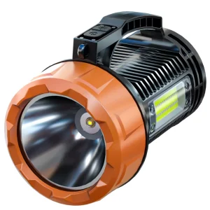 H9003 Ultra Long-range Fast Charge Ultra Long Life Red Light Warning Flashlight Explosion-proof Searchlight
