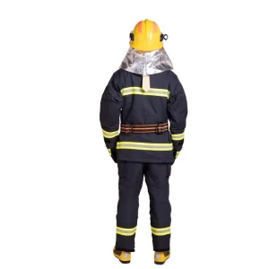 HS 01 EN469 Firefighter Fire Fighting Protective Clothing Aramid Fabric Waterproof Flame Retardant Suits