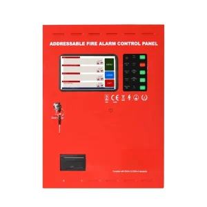HX-AS01 Addressable Fire Alarm Control Panel Touchscreen LCD Display AC 220V/DC 24V ISO900 Certified