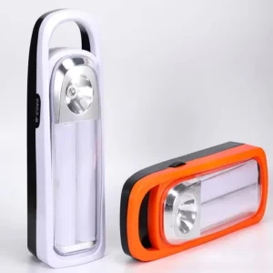 Hand Held Wall Mounted LED Emergency Lights with Remote Control 6 8 Hours Emergency Time for Camping Residential Use Plastic