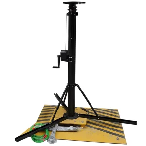 Hand Winch Telescopic Antenna Pole