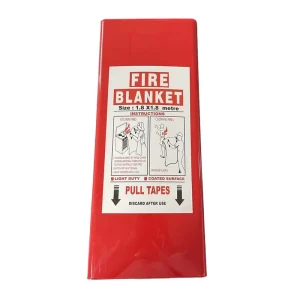 Hard Box Packaging 1.8*1.8m Fiberglass Kitchen Car Fire Blanket for Fire Fighting for Families En1869 Fire Blanket