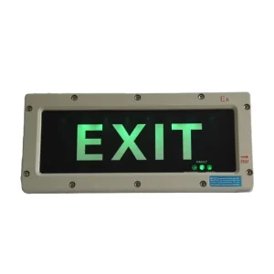 Hazardous Area Lights IP66 Emergency LED Explosion Proof Exit Sign Lamps 6000K Daylight