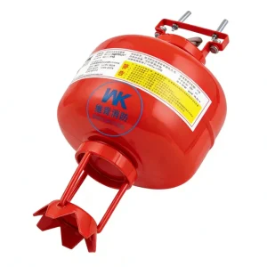 Hazardous Chemical Fireball Hanging Automatic Steel Dry Powder Fire Extinguisher WK Customizable for Server Rooms & Data Centers