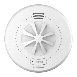 Heat Detector Fire Alarm Detector High Decibel 433MHz Wireless Connection Highly Sensitive Home Security System