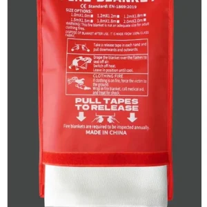 Heat Resistant Fiberglass Fire Blanket for Escape Home & Hotel Use