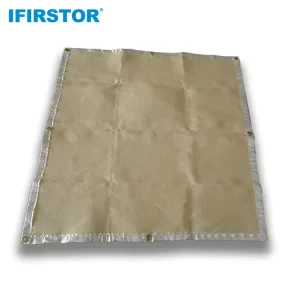 Heat Treatment Insulation Thermal Fiberglass Fireproof Welding Blanket Roll Survival Escape Blanket Cutting