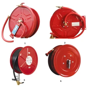 Heavy Duty 25mmx25m 32mmx30m Polyurethane Fire Hose Reel Flexible High Pressure Oil Resistant Firefighting Equipment Accessory