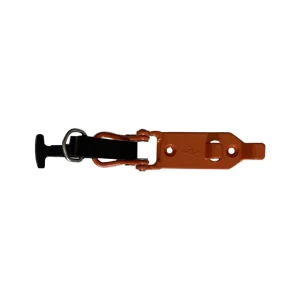 Heavy Duty Cast Iron Rescue Tool Mounting Bracket with Tie Down Strap Weather UV Resistant for Fire Equipment