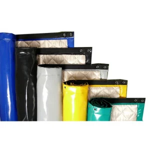 Heavy Duty Noise Reduction Acoustic Blanket Temporary PVC Sound Barrier Fence for Factory Workshop