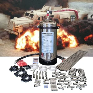 Heavy Duty Steel Fire Suppression Systems for Construction Machinery Mining Vehicles