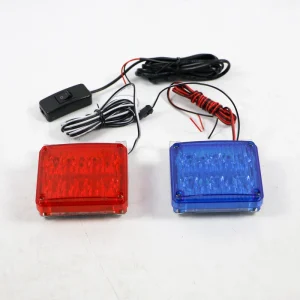 High Brightness 12V 24V LED Lighthouse Emergency Vehicle Warning Lights ABS PC Materials Ambulance Flashing Side Roadway Safety