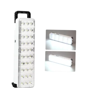 High Brightness 30 60 90 LED Multi Function Emergency Lamp Replaceable Battery LED Emergency Lights for Home Spotlight