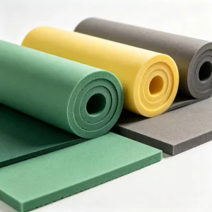 High Density Colorful PVC NBR Rubber Plastic Fireproof Outdoor Industrial Insulation Panel Freeze-proof and Noise Reduction