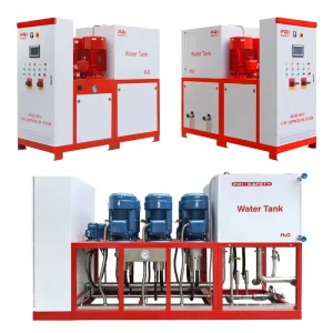 High Efficiency Automatic High Pressure Water Mist Fire Suppression System FM UL Certified Fire Protection Equipment