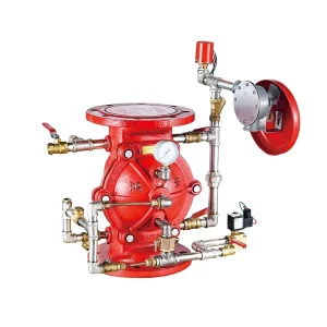 High Flow Wet Alarm Valve Accessory for Fire Sprinkler Systems Firefighting Equipment