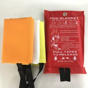 High Heat Resistance Advanced Silicone Coated Fiberglass Fire Blanket for Home Safety