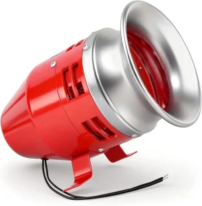 High Loud 110 Decibel MS 390 Wind Screw Motor Alarm Continuous Tone Multi Voltage Factory Emergency Warning Siren