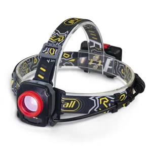 High Lumen Outdoor Waterproof Rechargeable Camping Headlamp for Emergency Use