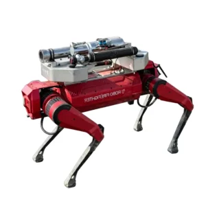 High Mobility All Terrain Operation Firefighting Robot Built in 20 L Water Cannon Suppression Unit Multi Burst Water Discharge