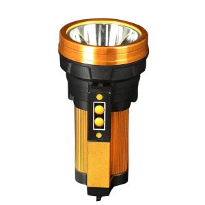 High Power 1400Lumen LED Rechargeable Li Ion Battery IP67 Waterproof Handheld Aluminum Body Adjustable Light Modes Searchlight