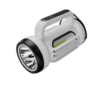 High Power Portable LED Searchlight 6000K Daylight 1000+lm 180 Beam Angle COB Side Light Security Patrol Emergency Flood IP65