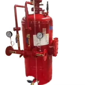 High Pressure Foam Proportioning Vertical Bladder Tank 200L to 5000L Fire Suppression System Firefighting Equipment Accessory