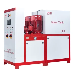 High-Pressure Industrial Water Mist Fire Pump Systems for Data Centers and Power Facilities Protection