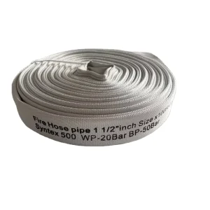 High Pressure PVC Lined Canvas Fire Hose Firefighting Equipment Accessory