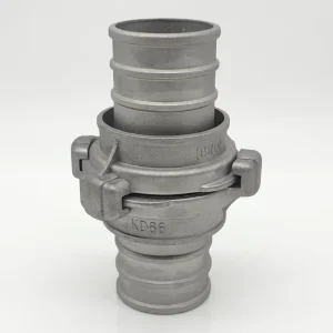 High Pressure Standard Aluminum Fire Couple KD66 Russian Style Fire Coupling for Firefighting Equipment