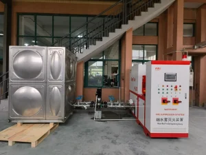 High Pressure Steel Industrial Grade Water Mist Fire System for Marine Vessels Ships Commercial Buildings Office Fire Protection