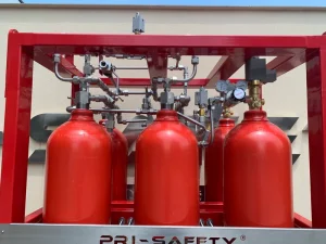 High Pressure Water Mist Fire System with Cloed Type Nozzle