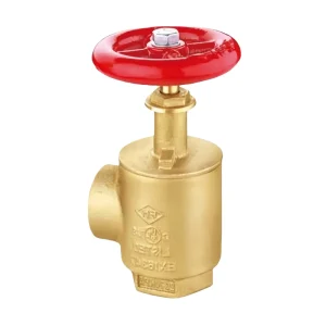 High Quality Brass Fire Hydrant Angle Valve Firefighting Equipment 1 1 2” FM UL Brass Angle Valve