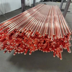 High Quality Copper Clad Steel Earth Rods for High Voltage Lightning Protection Customizable Dimensions