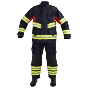 High Quality Fire Resistant Workwear Fire Fighting Suit Reflective Clothing
