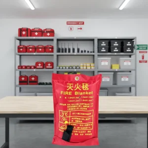 High Quality Heat Resistant Fiberglass Mesh Cloth Fire Blanket for Home Emergency Fire Suppression and Safety Protection