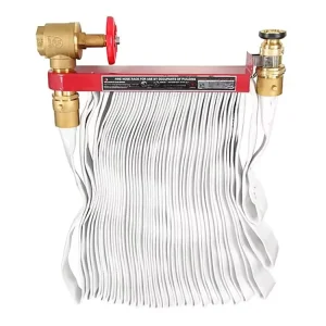 High Quality PVC Fire Fighting Hose Reel Rack with High Pressure Resistance and Lightweight Design for Firefighting Accessories