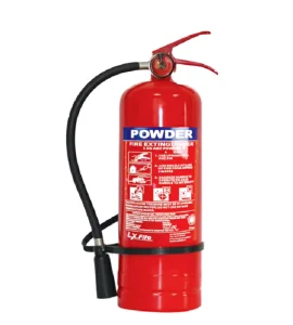 High Quality Portable 6kg Steel Dry Powder Fire Extinguisher Class EN 3 1866 Certified 36 Month Warranty Residential Office Use