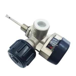 High Quality SCBA Parts High-Pressure Rebreather Valve for Gas Cylinder Air Firefighting Equipment Accessories