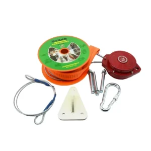 High-Rise Escape and Rescue Device SCBA Firefighting Equipment and Accessories TH-30A 20m Aircraft Cable