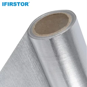 High Strength Customize Fireproof Flame Retardant Protection Aluminum Coated Fiberglass Fabric