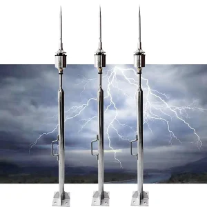 High Strength Early Streamer Emission Air Terminal ESE Lightning Rod for Grounding Lightning Protection